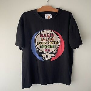 Whatever Forever HREAM Grateful Dead Skull Tee Tshirt Limited Edition Size Large
